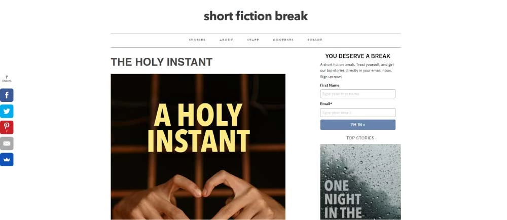 Short Fiction Break
